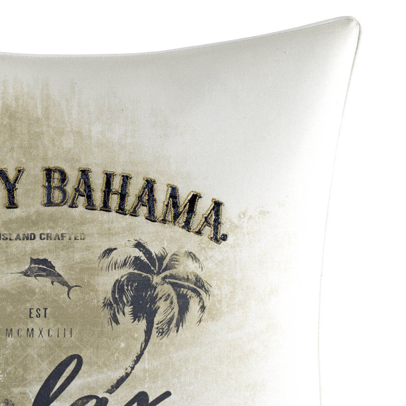 Tommy Bahama Home Palms Away Relax Print Throw Pillow by Tommy Bahama